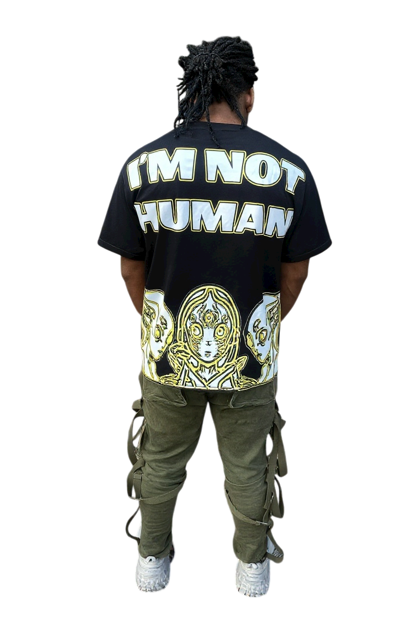 AA allergic to humans Tee ''Black''