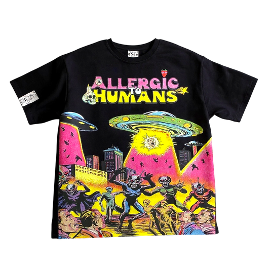AA allergic to humans Tee ''Black''