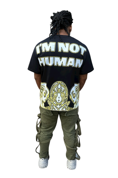 AA allergic to humans Tee ''Black''